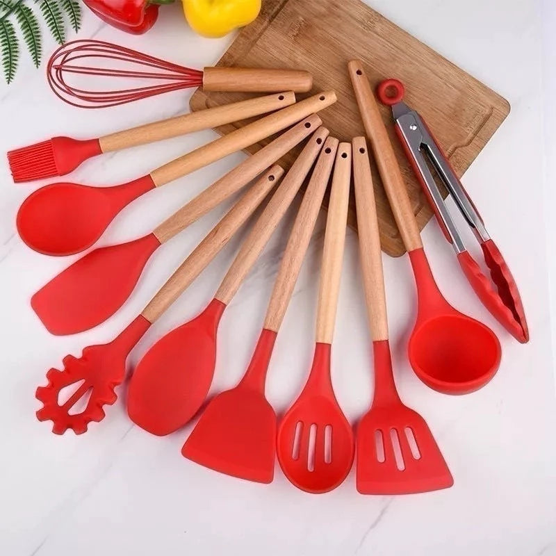 Jogo de cozinha kit com 5pcs-ou 12-peças de silicone